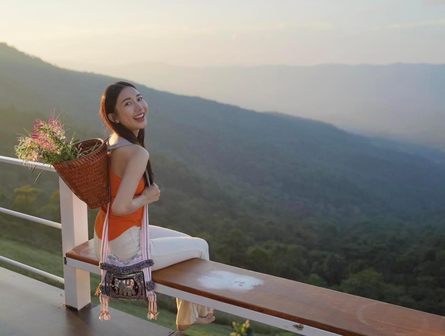 Hotel ชิวชิวแคมป์ ภูชี้ฟ้า Ban Huai Han Exterior foto